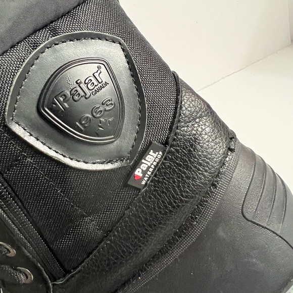 Pajar Canadian Selma Waterproof Duck Mens Boots Black size 7M - Picture 4 of 11